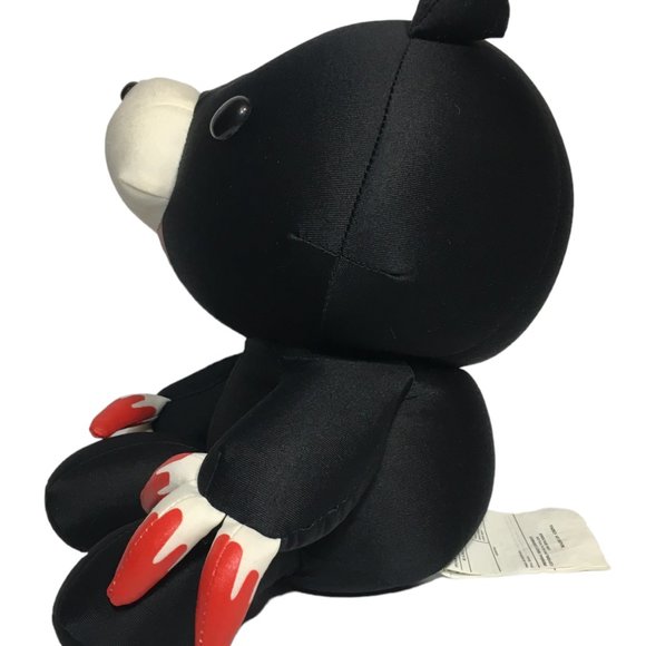 Gloomy Bear Black Nylon Spandex Bean Bag Plush Doll Stuffed Anime Chax-GP 12" - Picture 6 of 9